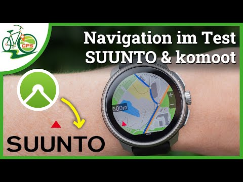 Suunto &amp; komoot Navigation 🏁 Routennavigation auf der Uhr im Test ⌚ Suunto Race